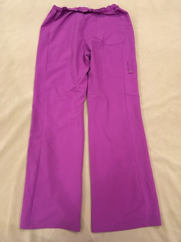 Dickies Scrub Pants Small Womens Purple Cargo Nurse