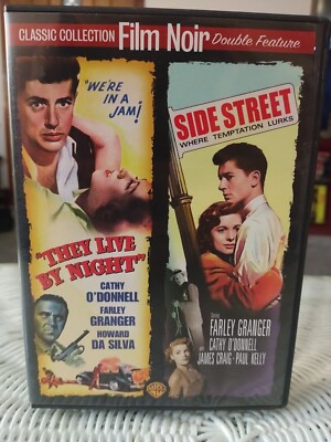 They Live by Night and Side Street DVD 1948 Film Noir Double Feature