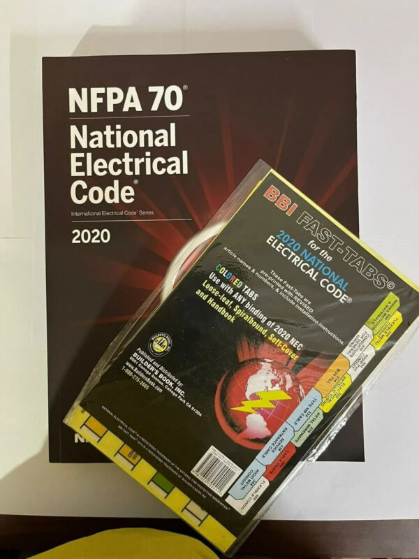 NFPA 70 NEC National Electrical Code 2020 Paperback + BBI Fast-Tabs....