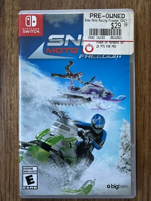 Snow Moto Racing Freedom For Nintendo Switch Pre-owned