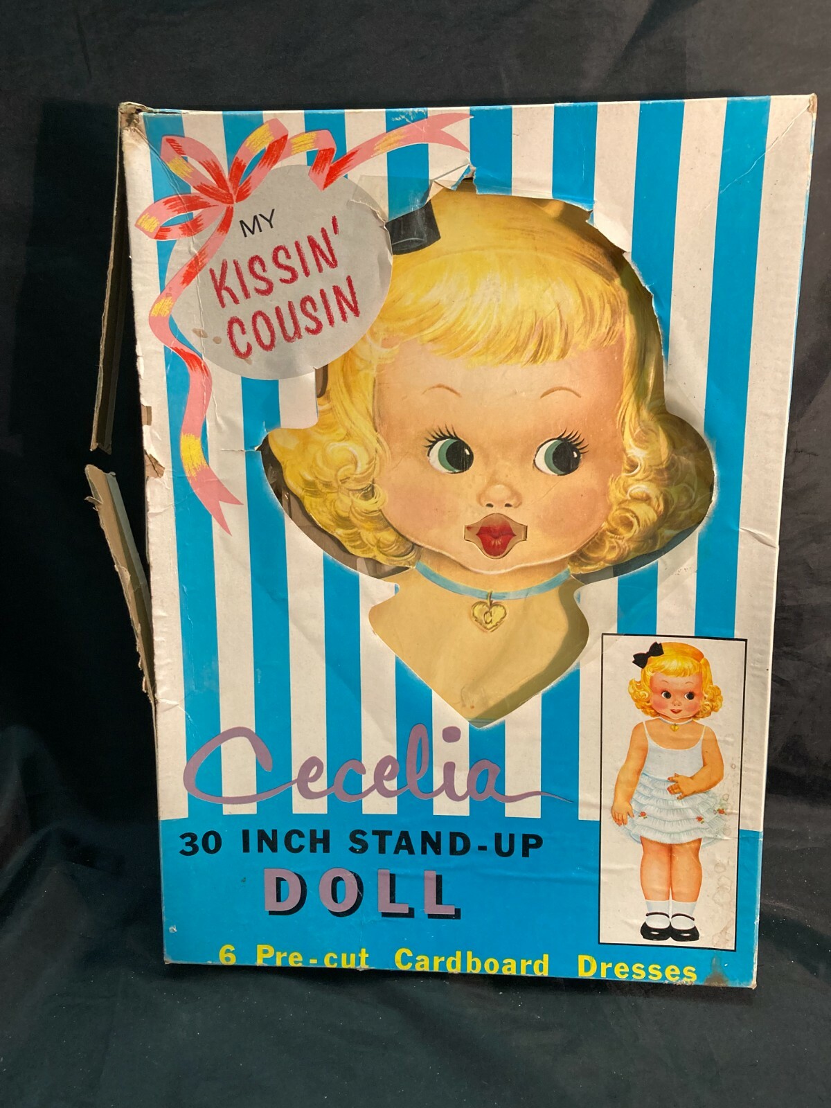 li’l miss sticky kiss paper doll LI'L MISS STICKY KISS PAPER DOLL by Brown, Trevor: (2003