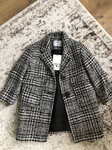 【未使用】tweed plaid middle coat Sサイズ tweed plaid middle coat /2color un1492 | Until.