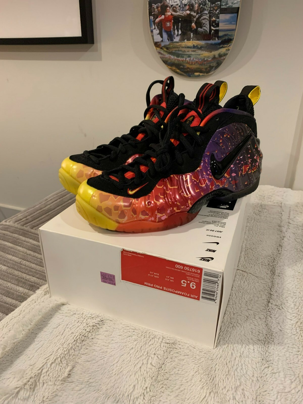 nike air foamposite asteroid