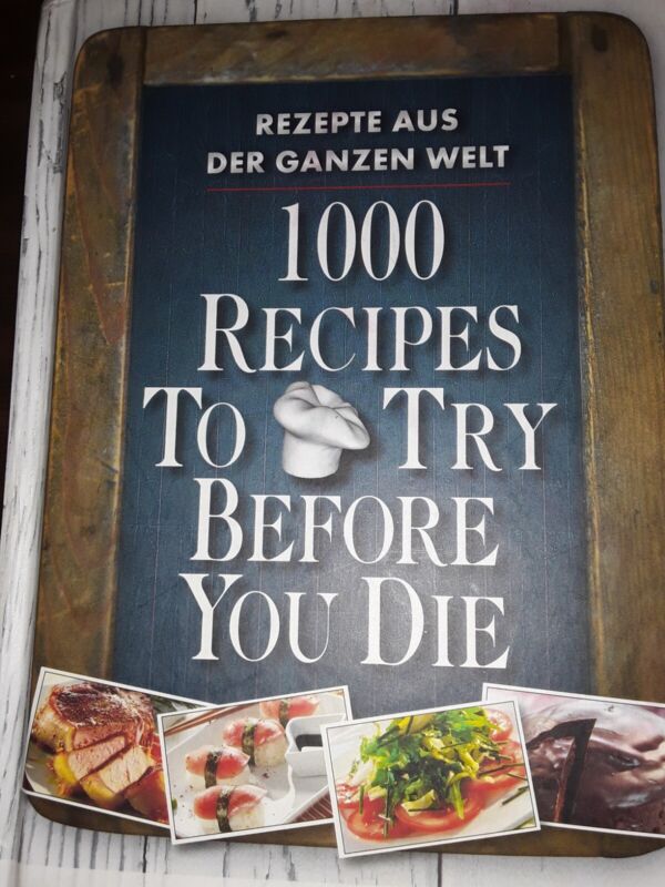1000 Recipes To Try Before You Die Ingeborg Pils 2012 German Language Hb 230804
