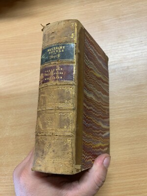 1863 Sir Walter Scott Le Talisman/Canongate/Woodstock Livre Ancien HB (P4)