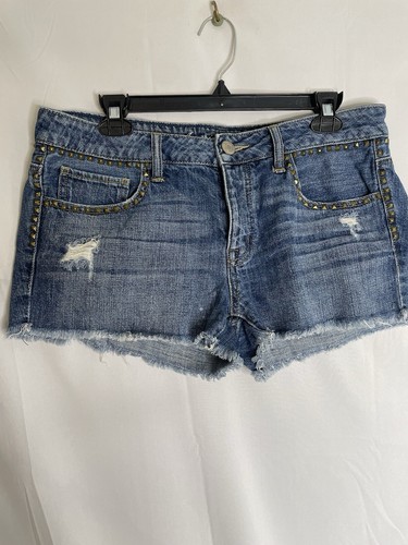 【AEAE】 STUD SHORTS ♥4COLOR American Eagle Womens Size 10 Denim on Shorts Studded 649 | eBay