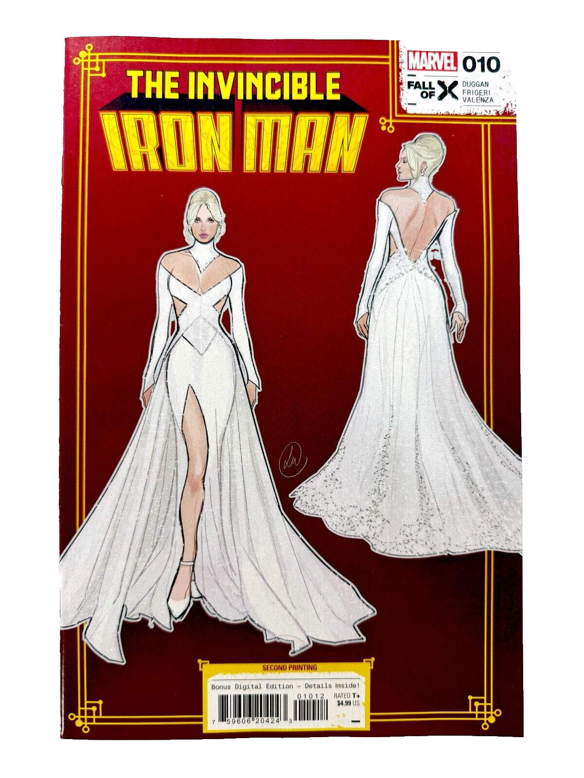 Marvel INVINCIBLE IRON MAN (2023) #10 2nd Print Emma Frost Marvel INVINCIBLE IRON MAN (2023) #10 2nd Print Emma Frost