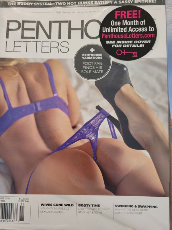 Penthouse Letters Magazine October November 2020 Foot Fans Finds Sole Mate 