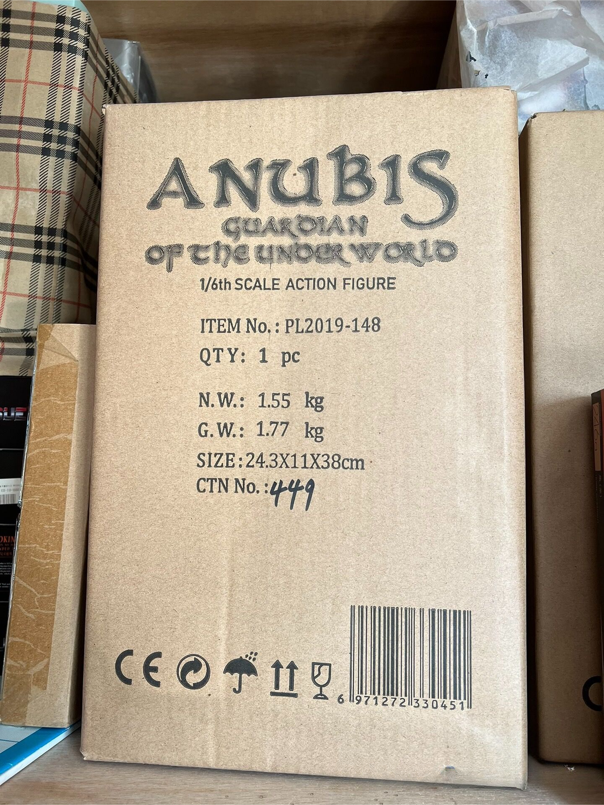 In STOCk TBLeague 1/6 PL2019-148 Anubis Guardian of The Underworld