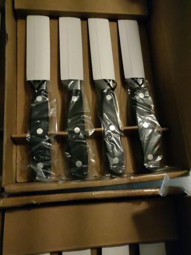 AmazonBasics Premium 16-Piece Steak Knife Set 2 different models