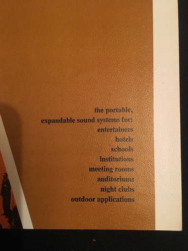 Vintage 1973 Shure Bros. Inc Vocal Master Manufacturers Brochure