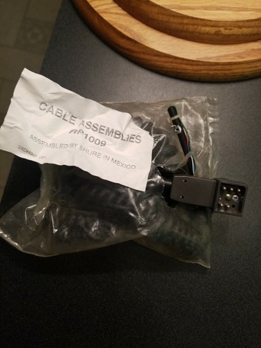 vintage NEW NOS Shure GE mobile radio two way radio cable assembly RP1009