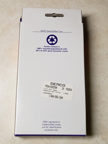 (4) New OEM GRC T350-LO IBM Wheelwriter Replacement Ribbon Models 3, 5, 6