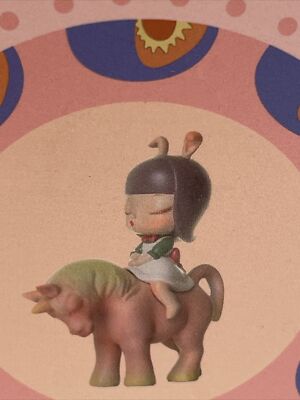 Pop Mart Keme Lite Mini Series Fairy Tales Nocturnal Unicorn Non Blind Box Fig