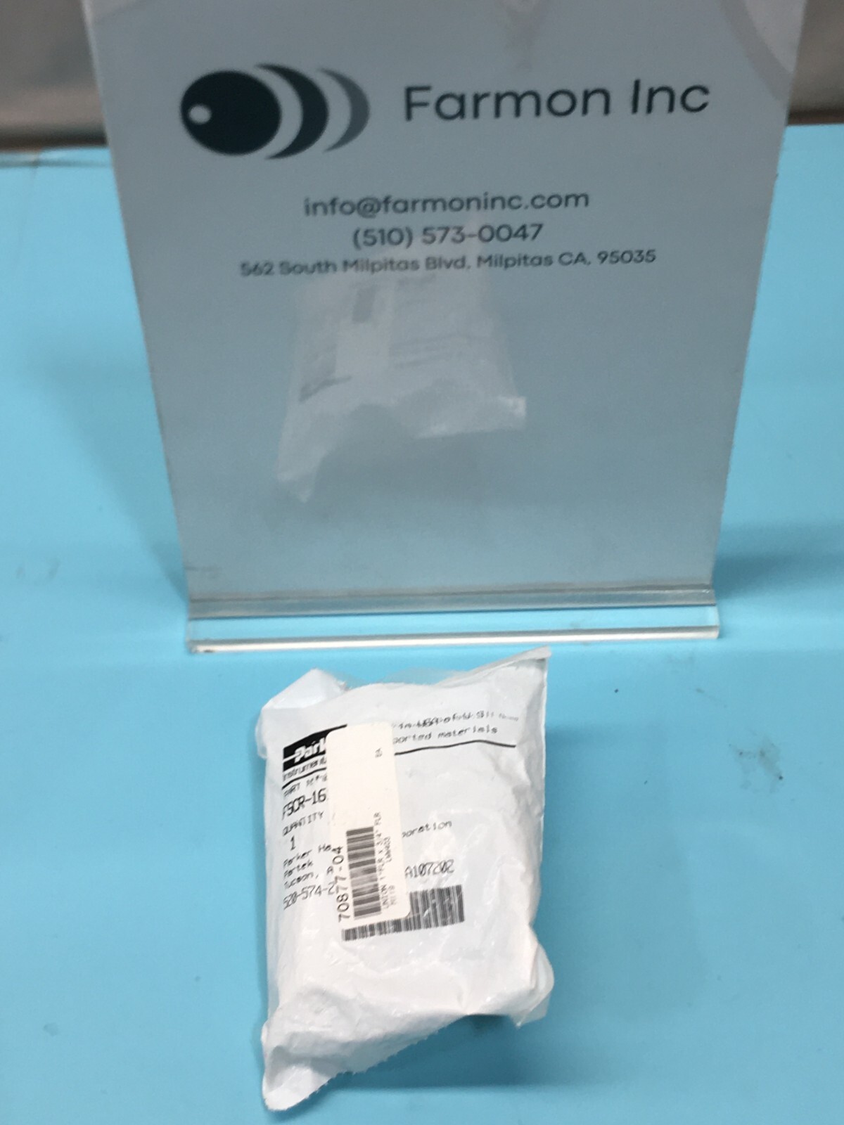 Parker FSCR-1612-T Fitting 1" RF X 3/4" FLR, Semitool 70877-04, 191615