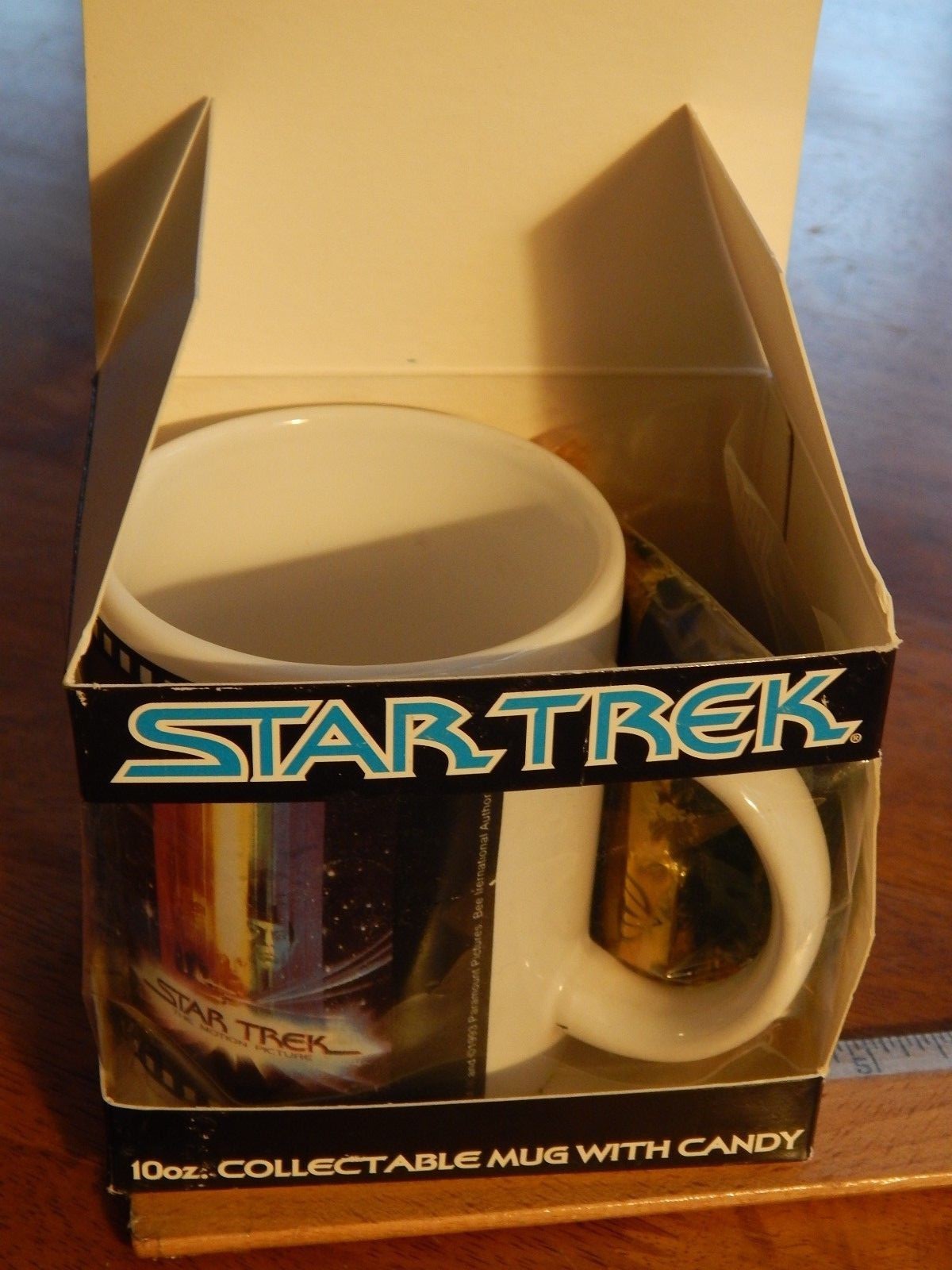 Star Trek ~ The Motion Picture (1993, Paramount Pictures) 10oz MUG w/ Candy