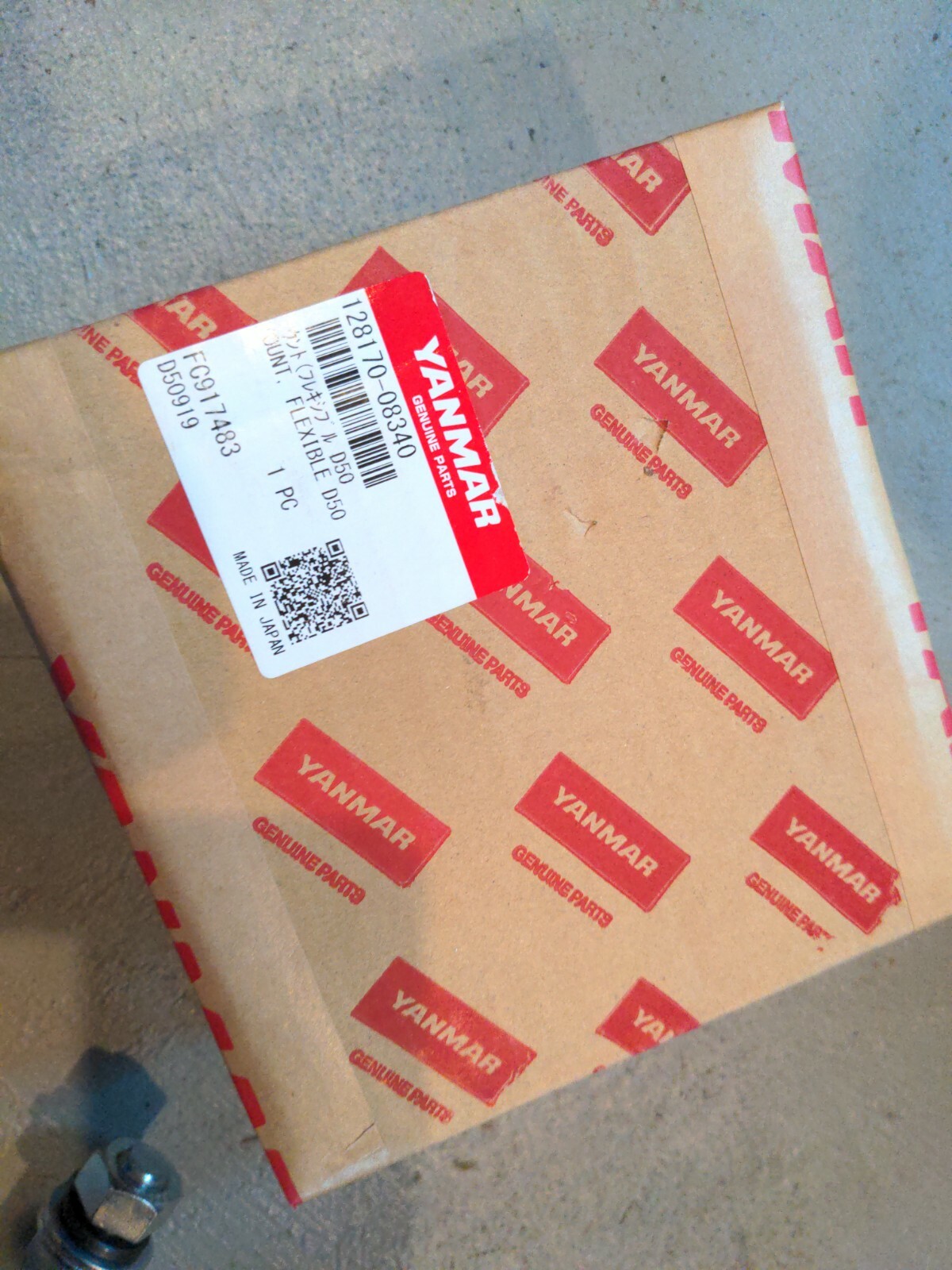 Engine Mount Replacement Yanmar 1GM10 1GM Rear Marine Flexible OEM