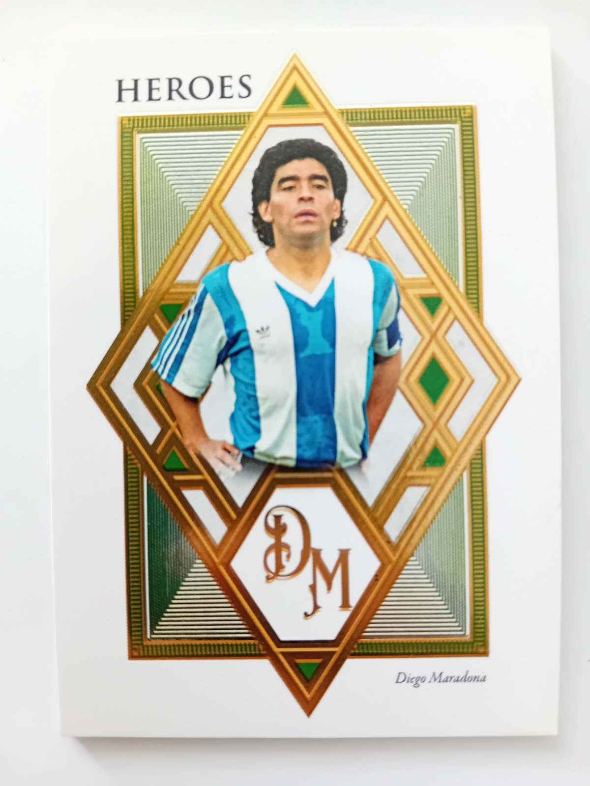 Y73)Futera 90 Card set #Maradona #Zidane #Beckham #Ronaldo