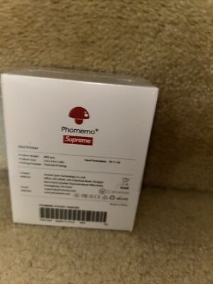 Supreme Phomemo Red Pocket Printer FW21  - Brand New
