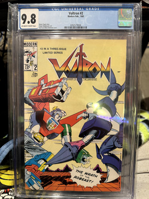 Voltron #2 9.8 CGC Modern Comics 1980s