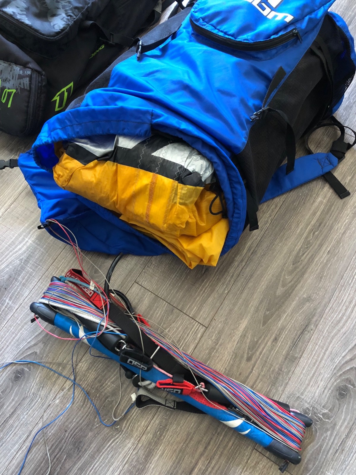 Kiteboarding Gear Package Kites Boards Magazines and DVD