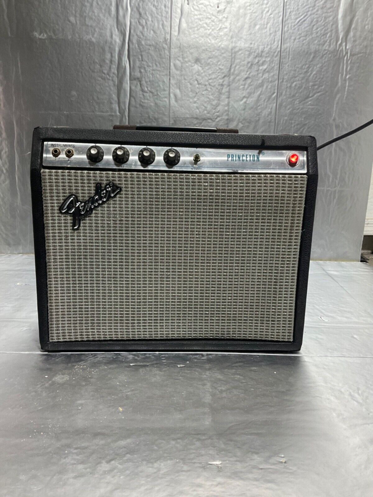 1979 Fender Princeton Silverface Amplifier Non-Reverb | eBay