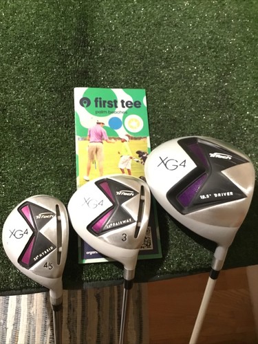 TiTech XG4 Woods & Hybrid Set (D, 3W, 4/5H) Uniflex Steel & Graphite Shafts