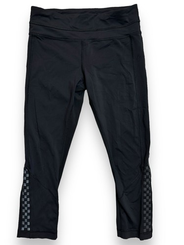Lululemon Speed Tight II Women's 6 Full-On Luxtreme Black Reflective Leggings