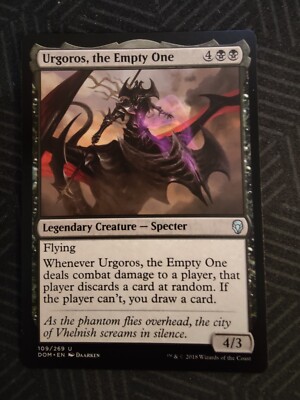 mtg urgoros, the empty one dominaria