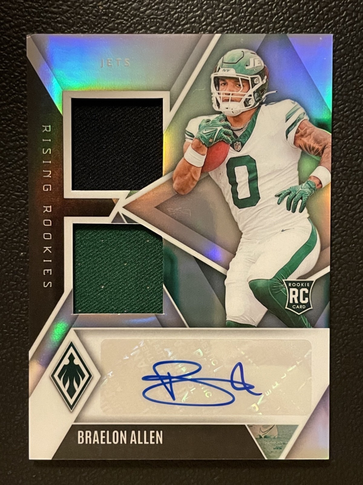 2024 Panini Phoenix Rising Dual Silver Braelon Allen 41/125 Jersey Auto RC