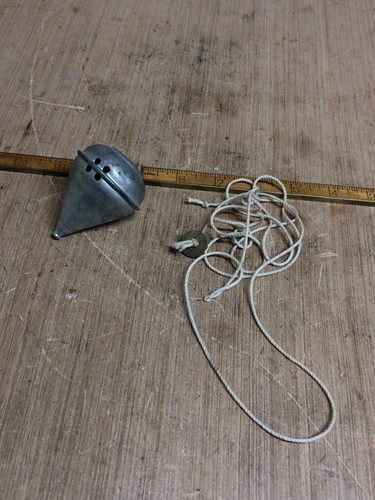 Rare Vintage King Scientific Co B19 Whistling Metal Top With Original String