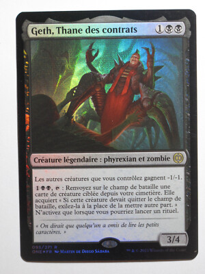 Geth, Thane des contrats Foil    MTG Magic VF