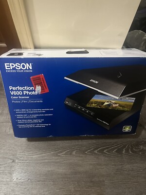 NEW Epson Perfection V600 Color Photo, Image, Film, Negative & Document Scanner