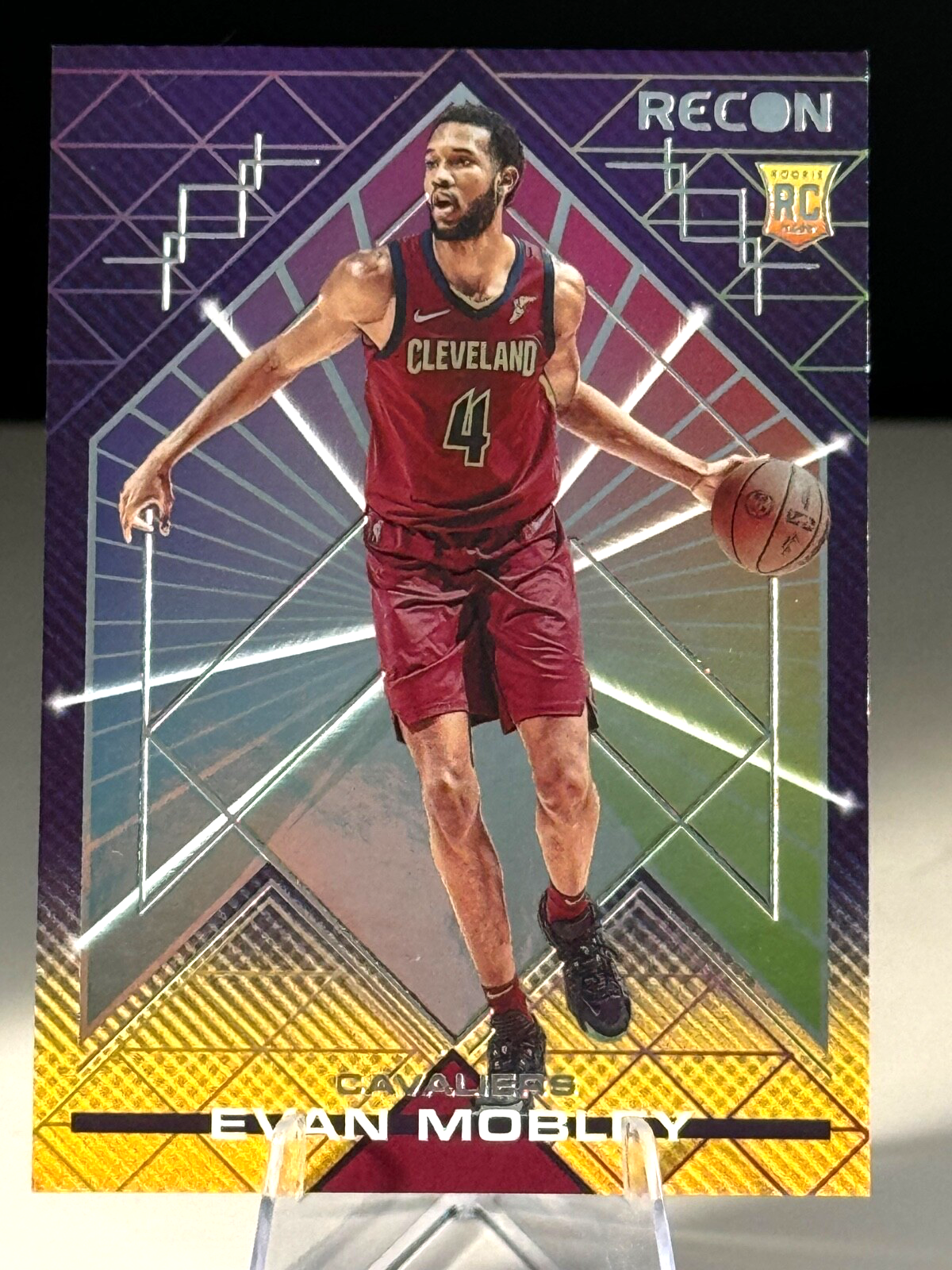 2021-22 Recon Evan Mobley RC Holo