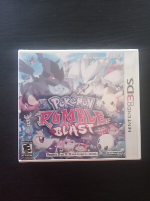 Pokémon Rumble Blast (Nintendo 3DS, 2011) Brand New Factory Sealed US Version