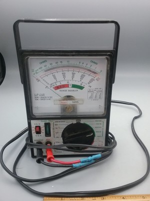 SEARS Portable Multitester Multimeter 42 Range No 5205 VINTAGE