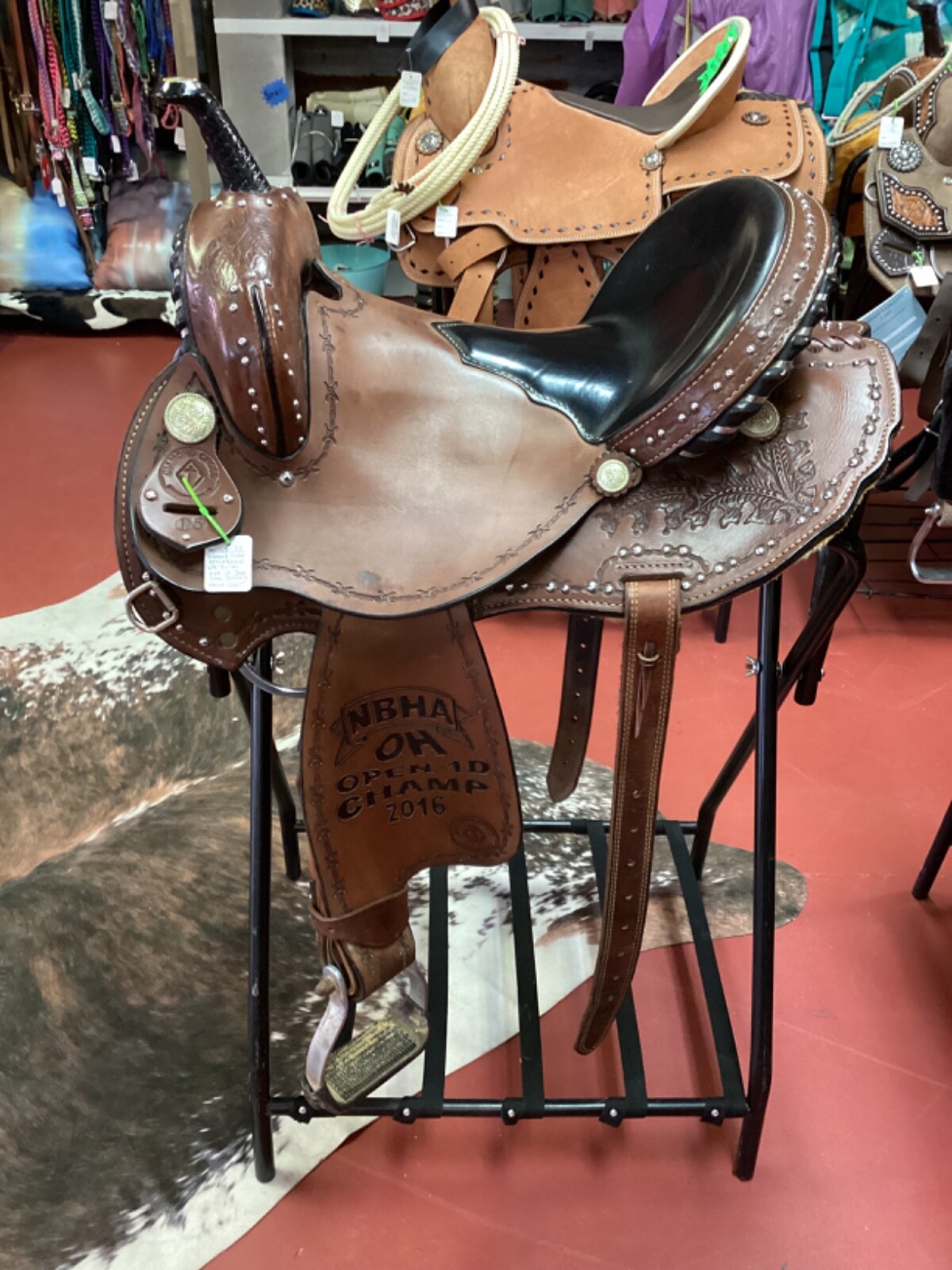 ★OSTKAKA★ Cadel Cross Saddle Black Designer fashion, Seoul-fully created | W Concept
