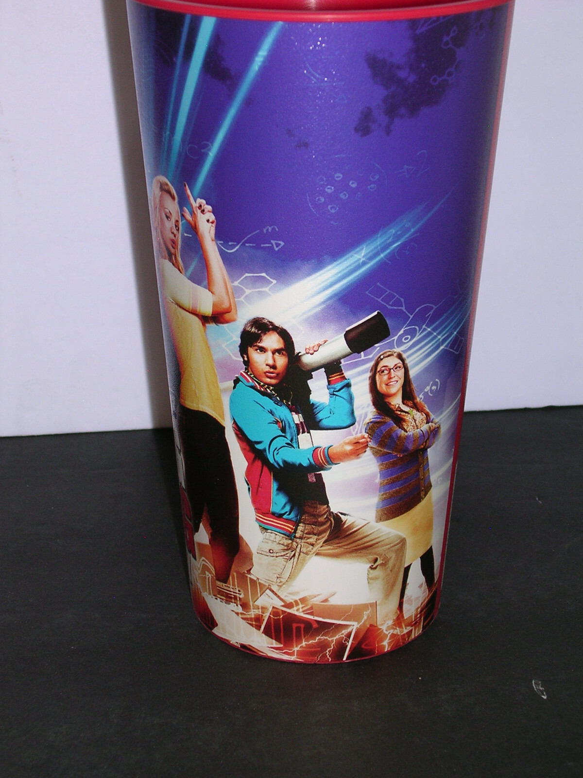 The Big Bang Theory Plastic Cup Leonard Sheldon Penny Howard Bernadett Amy Raj