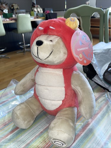 Starbucks Holiday Bearista Bear ぬいぐるみ STARBUCKS】Holiday & Tree Bag Bearista Bear ぬいぐるみ