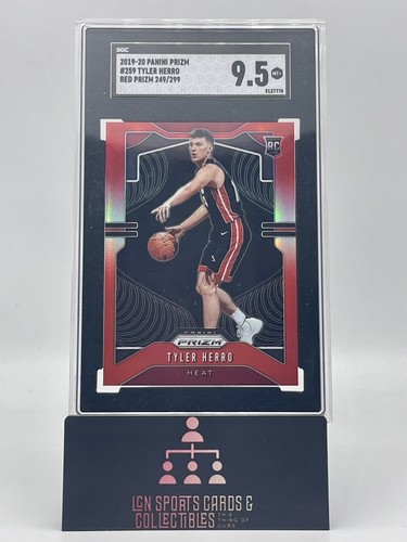 【美品】 Tyler Herro Red Prizms RC /299 2019-20 Panini Prizm Basketball Tyler Herro Red Prizm 249