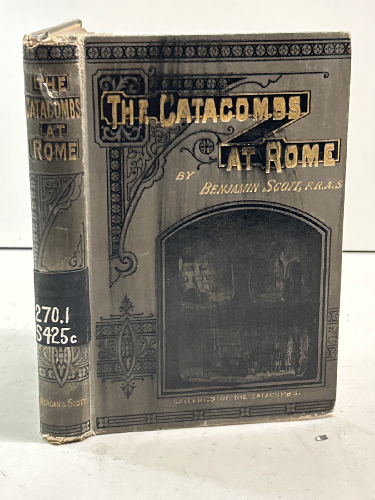 The Catacombs at Rome by Benjamin Scott