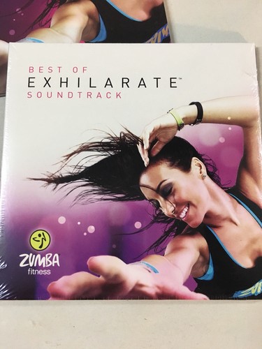 Zumba Fitness Target Zones 3 DVD, Exhilarate soundtrack, and program NEW Sealed