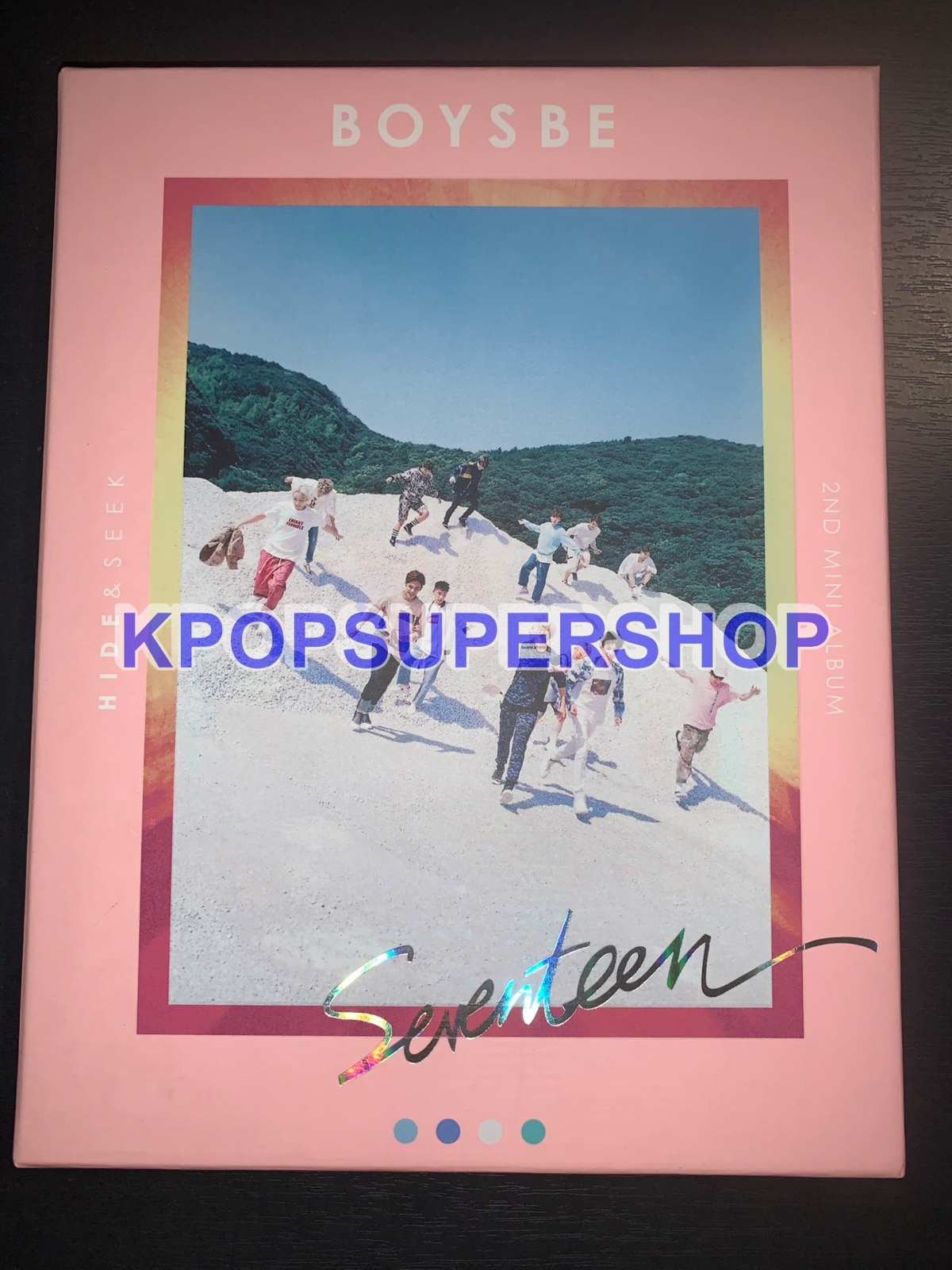Seventeen 2nd Mini Album Boys Be Hide Version CD Great Condition