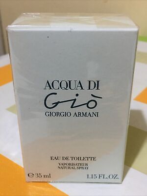 ARMANI ACQUA DI Giò WOMAN EDT 35/Spray %Autenthic &Originale NUOVO CELLOPHAN