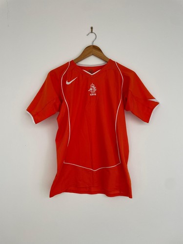 ウェア NETHERLANDS- 2004 (Home) NETHERLANDS 2004 HOME FOOTBALL SHIRT SOCCER JERSEY L/S