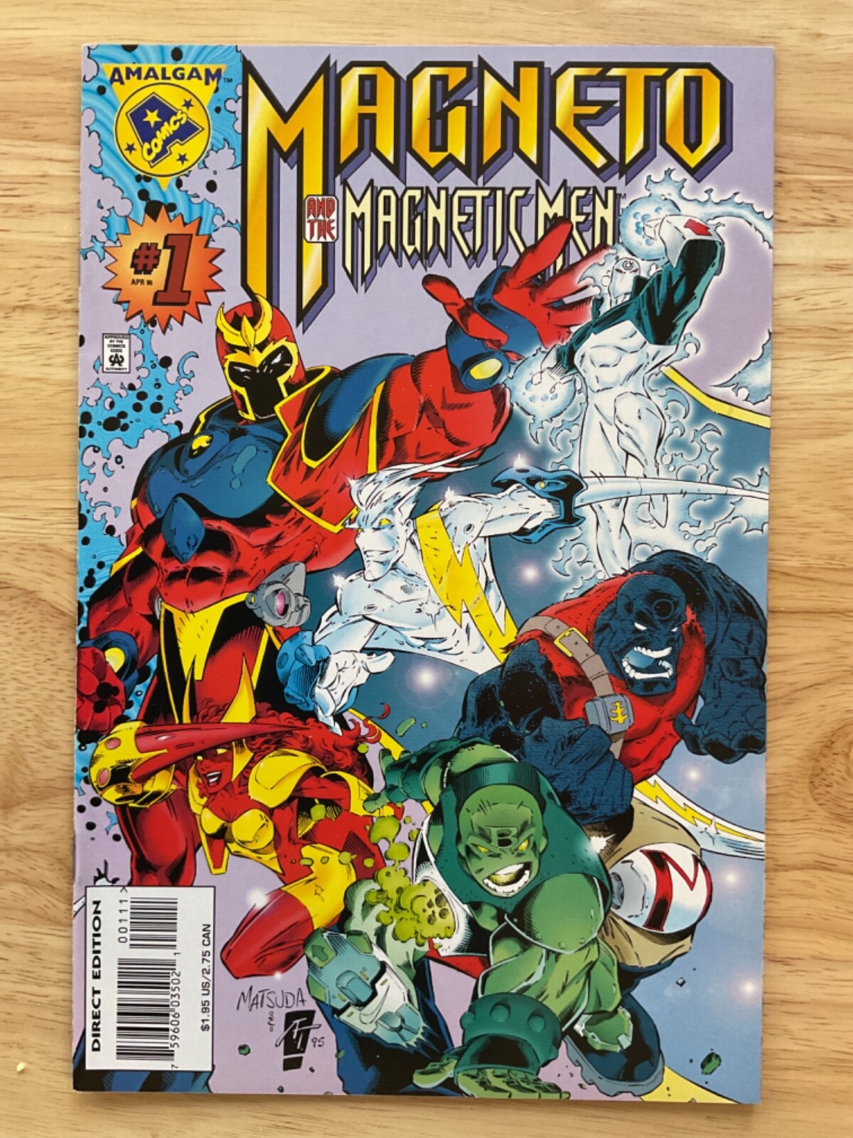 マーベル×DC アマルガム MAGNETO and MAGNETIC MEN Magneto and the Magnetic Men # 1 NM 9.4 Amalgam DC/Marvel | eBay
