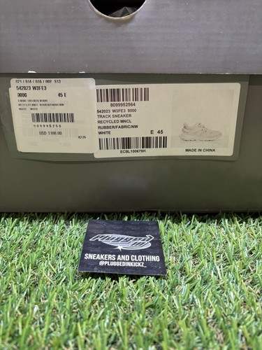 Pre-owned Balenciaga Size 43 (10 Us) -  Track Sneaker ‘ White ‘ | Brand