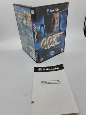007 NightFire GameCube James Bond AUTHENTIC REPLACEMENT CASE 