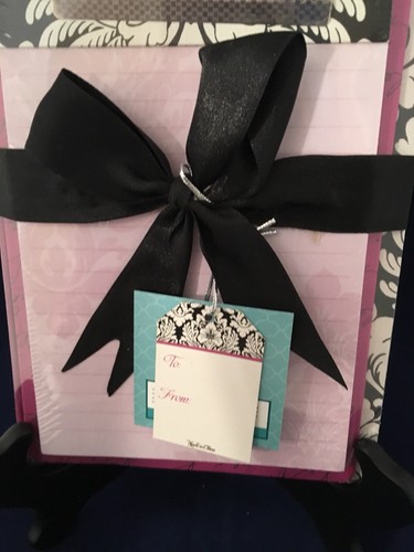 Waverly Journal Set with Writing Pad and Clipboard - New