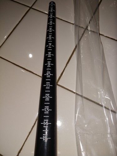 Ring Sizer Stick Black Plastic Lot Of 50 Brand New Size 1-15 Ships From TN